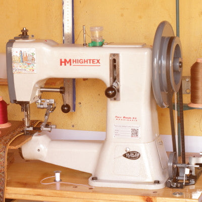 machine for sew thick leather for guitar straps