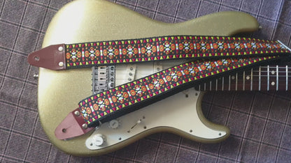 Jacquard Guitar Strap Watchman