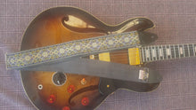 Blue Roy Psychedelic guitar strap