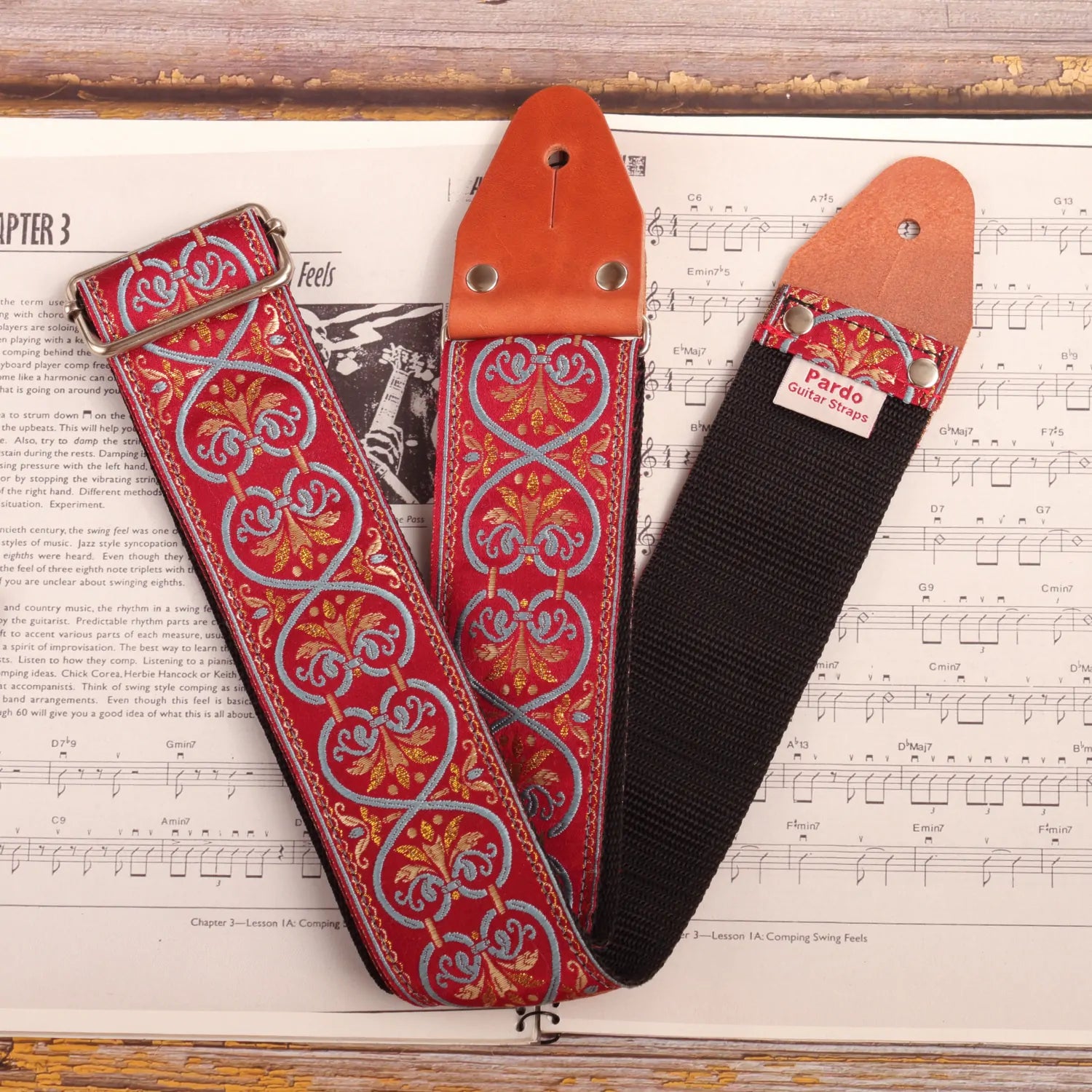 View of the black polipropilene backing material for extra durability.