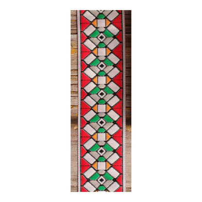 Kaleidoscope Diamond Guitar Strap – 3 Colorways