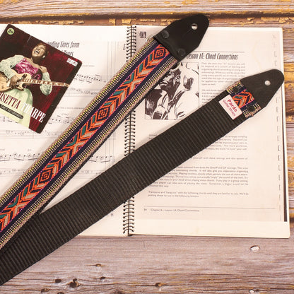 Sangle de guitare tribale Arrows 